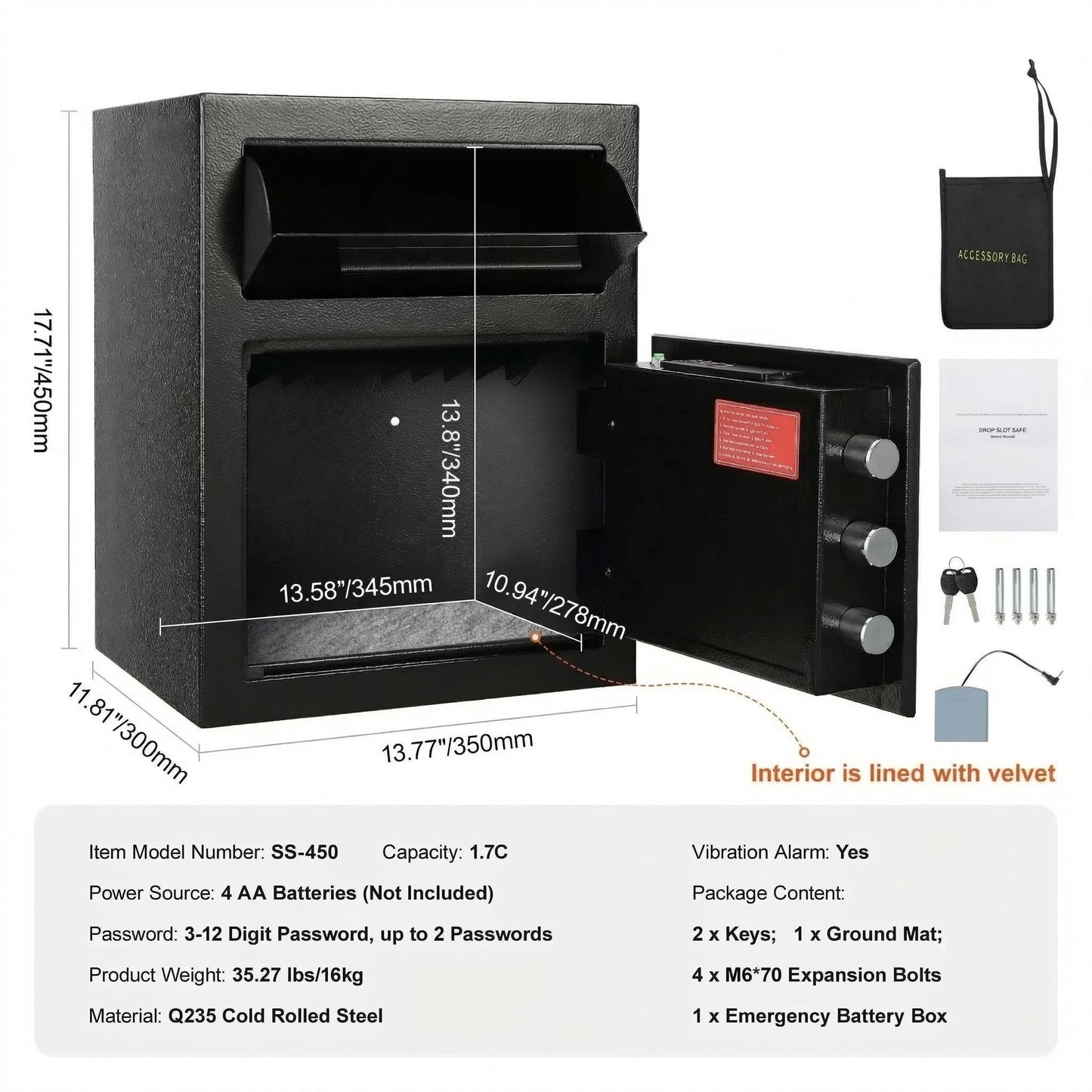Pressus DepoSafe PR11