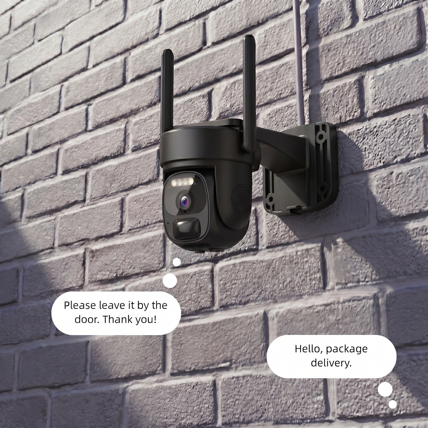 Pressus GuardCam Pro - Solar Powered PTZ Security Camera