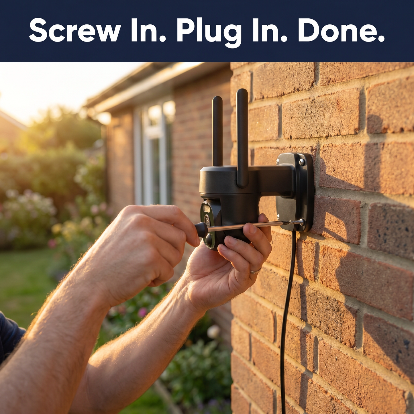Pressus GuardCam Pro - Solar Powered PTZ Security Camera