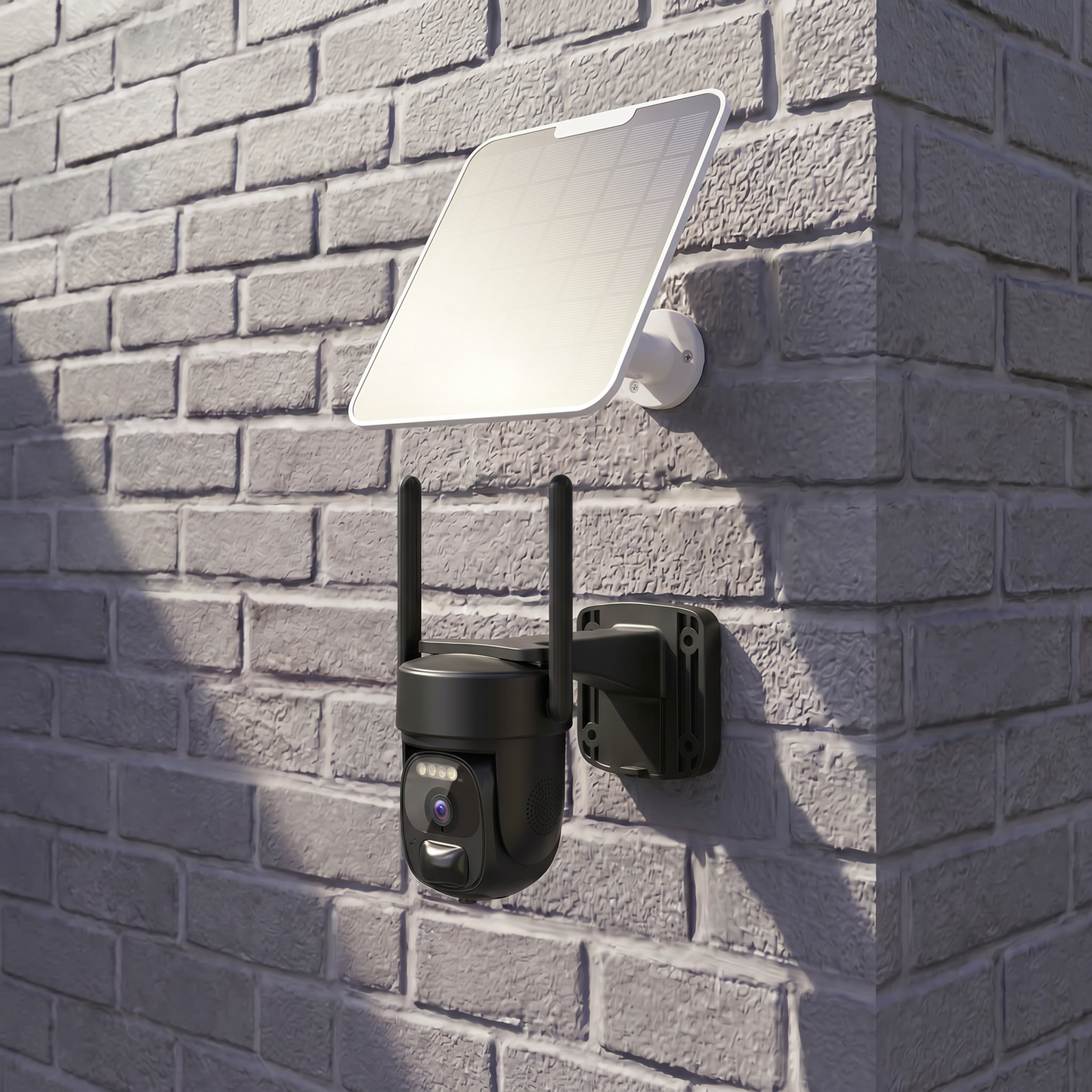 Pressus GuardCam Pro - Solar Powered PTZ Security Camera