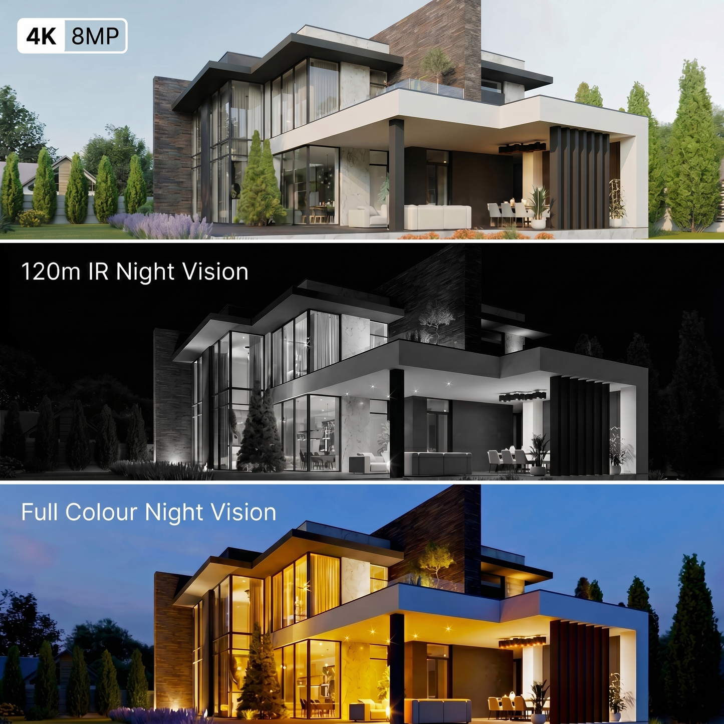 GuardCam 240 Pro — 4K PTZ Camera with 30x Zoom & AI Auto-Tracking