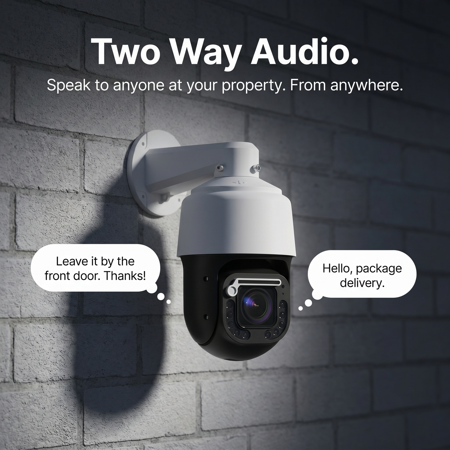 GuardCam 240 Pro — 4K PTZ Camera with 30x Zoom & AI Auto-Tracking