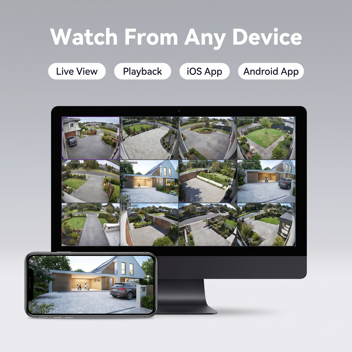 GuardCam 240 Pro — 4K PTZ Camera with 30x Zoom & AI Auto-Tracking