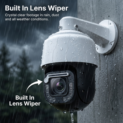 GuardCam 240 Pro — 4K PTZ Camera with 30x Zoom & AI Auto-Tracking
