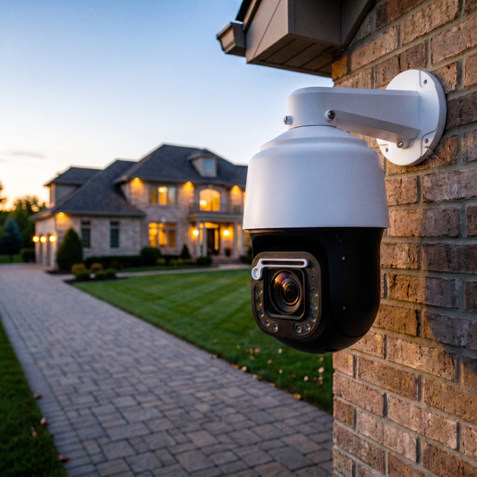 GuardCam 240 Pro — 4K PTZ Camera with 30x Zoom & AI Auto-Tracking