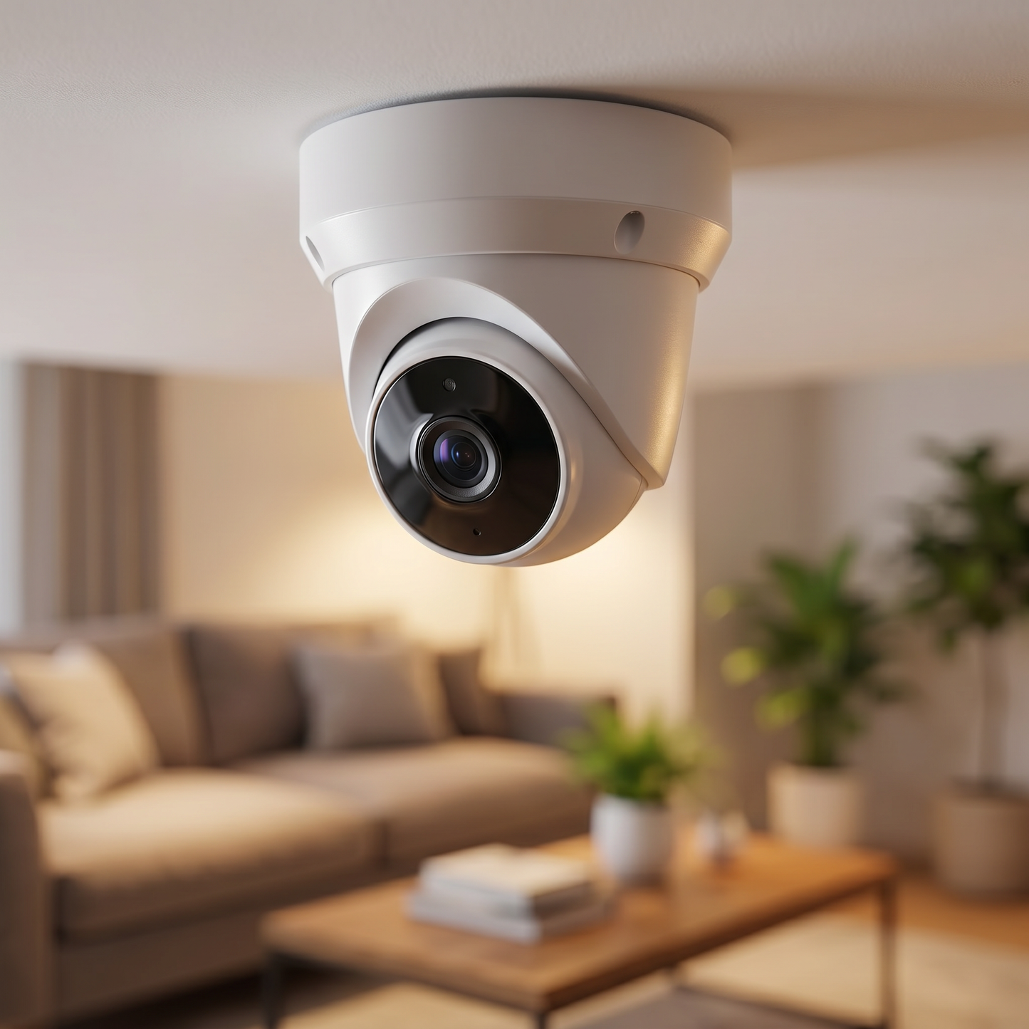 Pressus GuardCam Dome 100 Pressus GuardCam Dome 100 - 1080p WiFi Indoor Camera + Pan Tilt + Two Way Audio