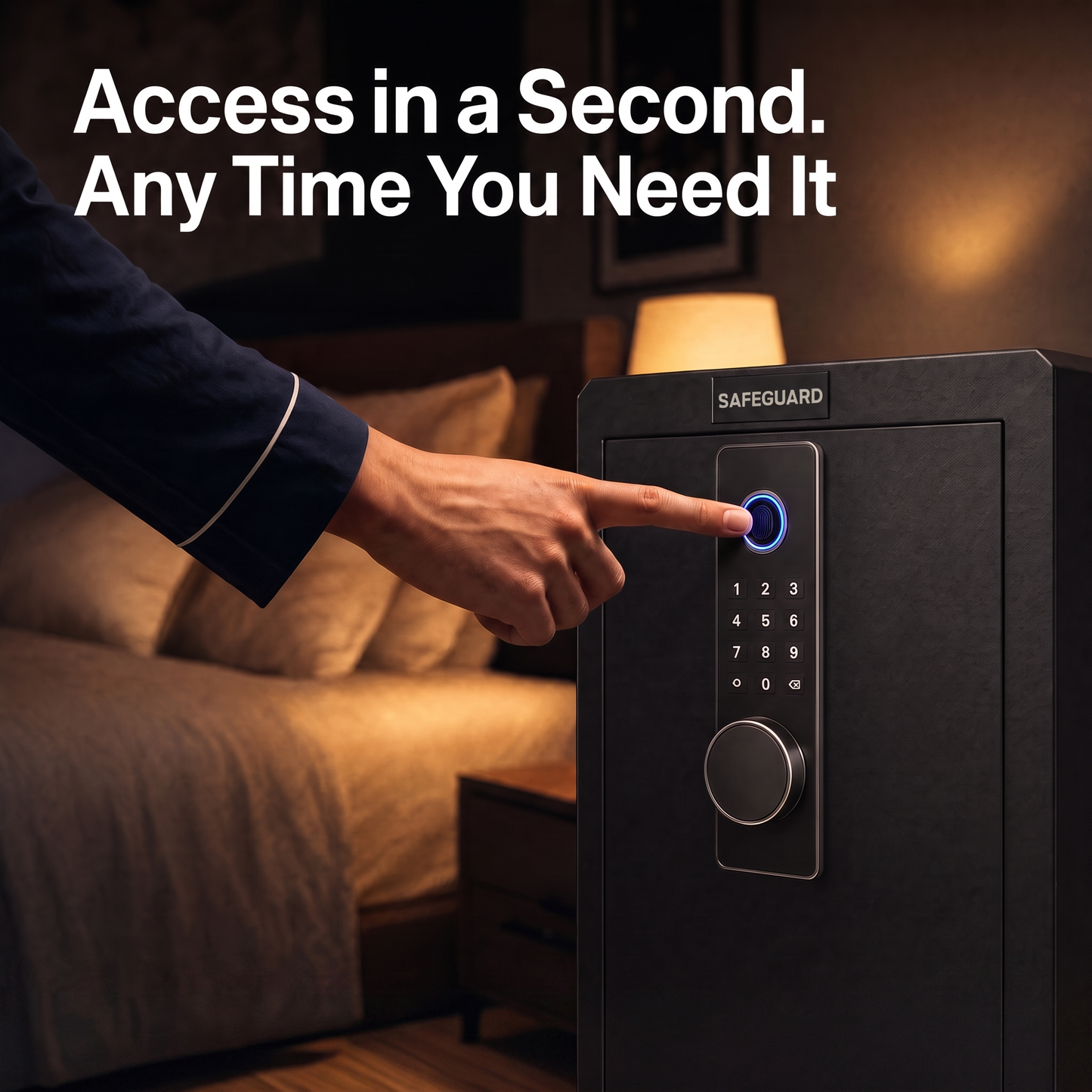 Pressus SageGuard 200 - Biometric Safe