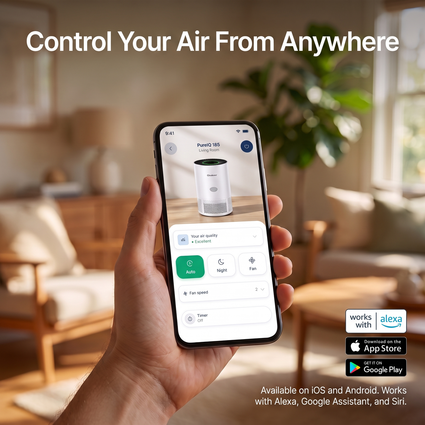 PureIQ 185 - WiFi Smart Air Purifier
